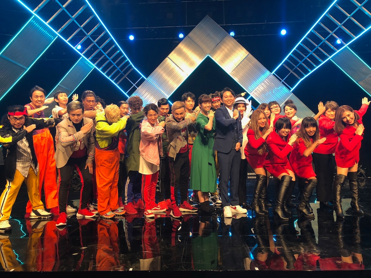 DA PUMPとMAX「有吉の壁」登場、「U.S.A.」にチョコプラ長田ら乱入