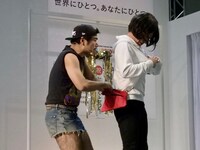 「海外安全対策劇場」の一幕。