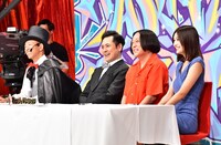 （左から）バイきんぐ小峠、くりぃむしちゅー有田、永野、林ゆめ。