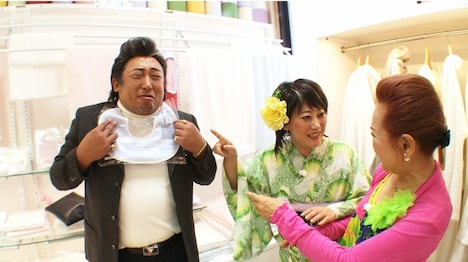 タオル美術館でのワンシーン。(c)ABC