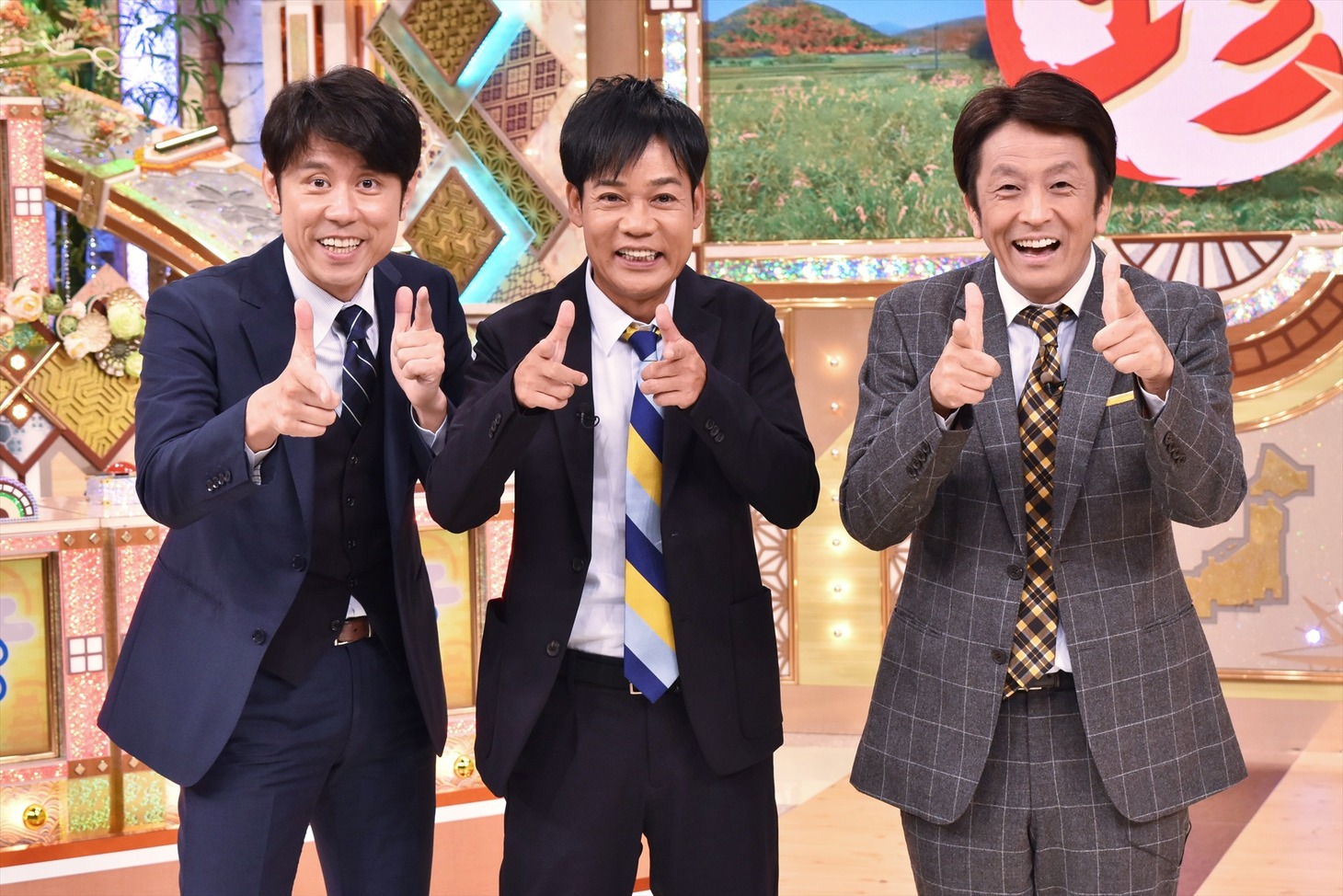 「ナニコレ珍百景」に出演するネプチューン。