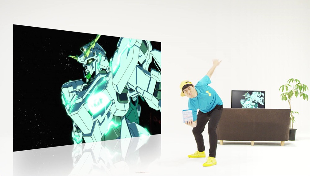 「お手元にBlu-ray BOX！“思い出”投稿キャンペーン」プロモーション動画のワンシーン。