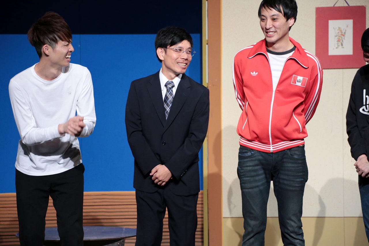 終演後の様子。
