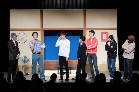 終演後の様子。