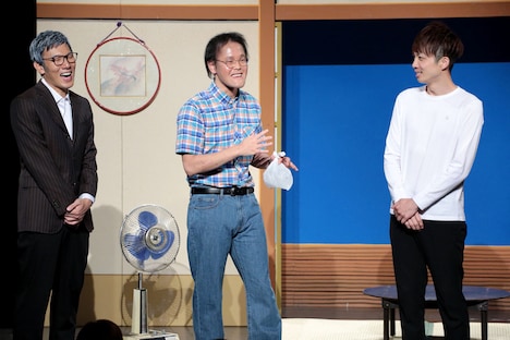 終演後の様子。