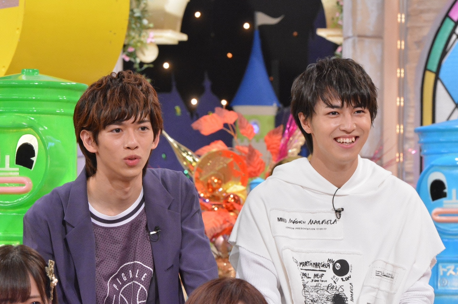 超特急の（左から）リョウガ、タカシ。(c)読売テレビ