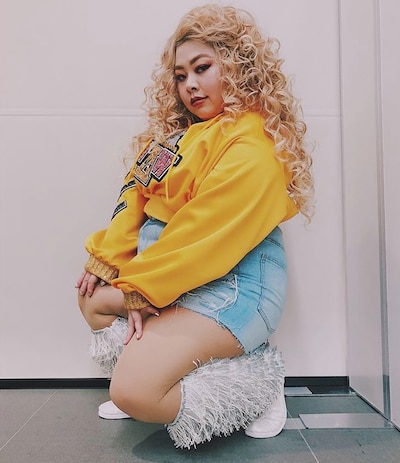 「ダンス-1グランプリ～イキのいいダンスパフォーマー決定戦～」オーガナイザーの渡辺直美。(c)テレビ朝日