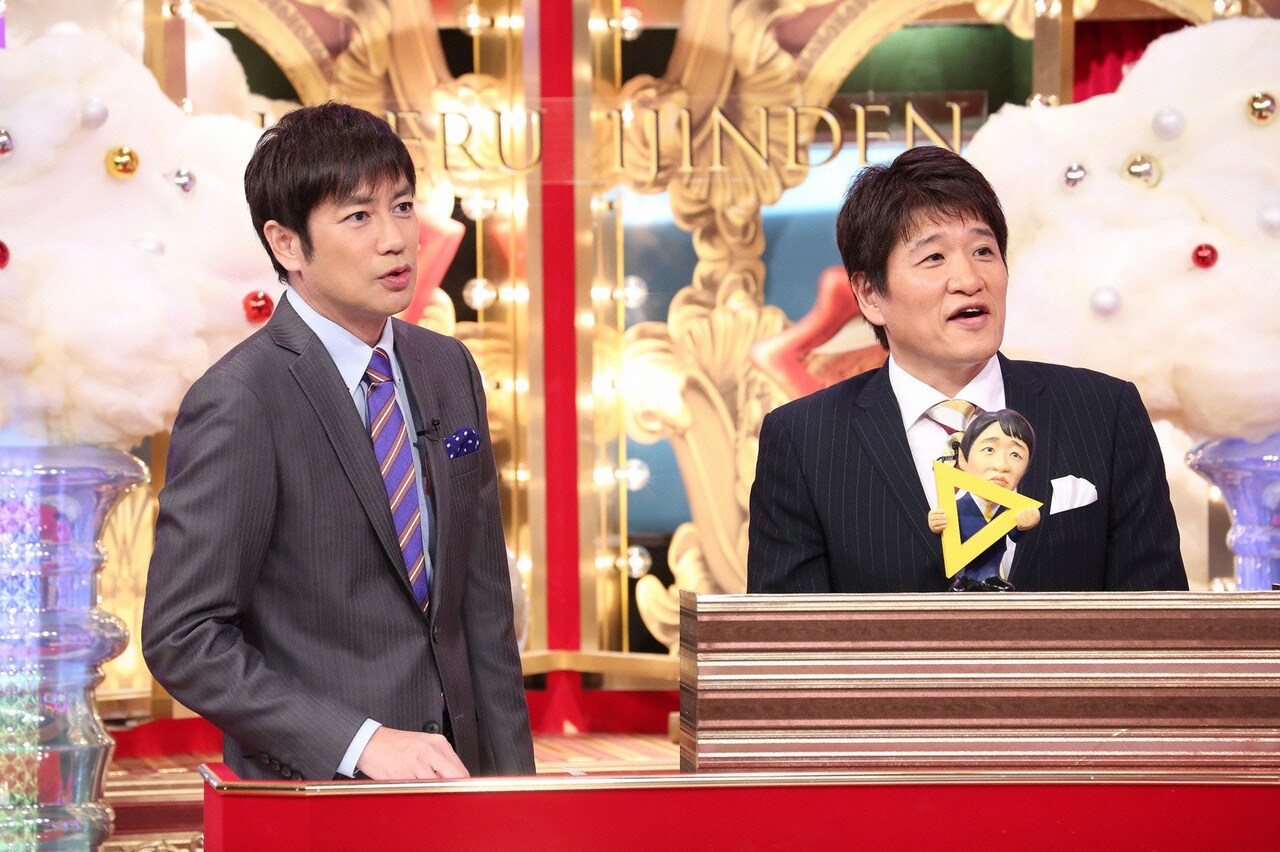 左から羽鳥慎一、林修。(c)日本テレビ