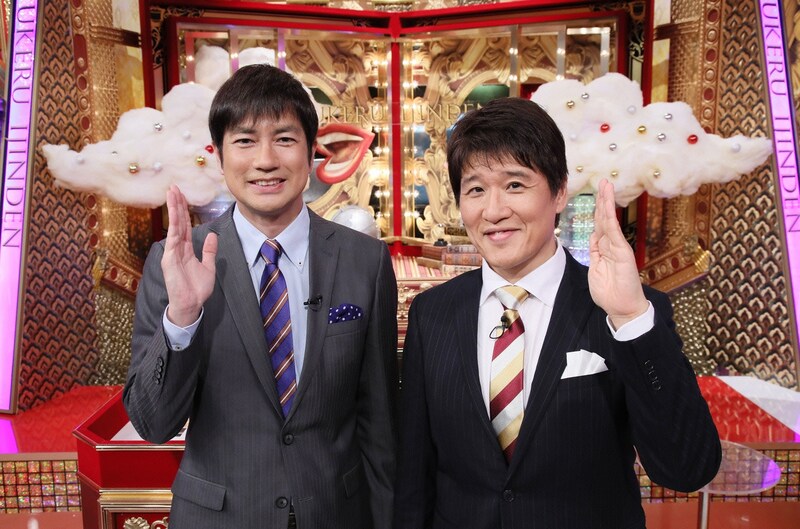 左から羽鳥慎一、林修。(c)日本テレビ