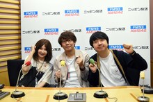 左からYOU、三四郎・小宮、三四郎・相田。