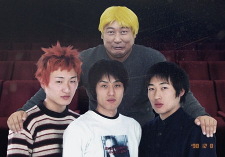 1998年に撮影されたという響キョウイチと若き日のロバート。