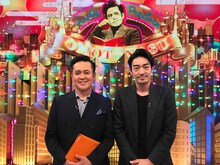 くりぃむしちゅー有田（左）とゲストの大谷亮平（右）。(c)NHK