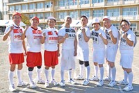 「リンカーン」メンバーの（左から）さまぁ～ず、ダウンタウン、雨上がり決死隊、キャイ～ン。