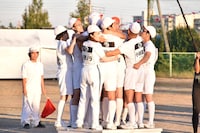 「華のステージ」に臨む松本組。