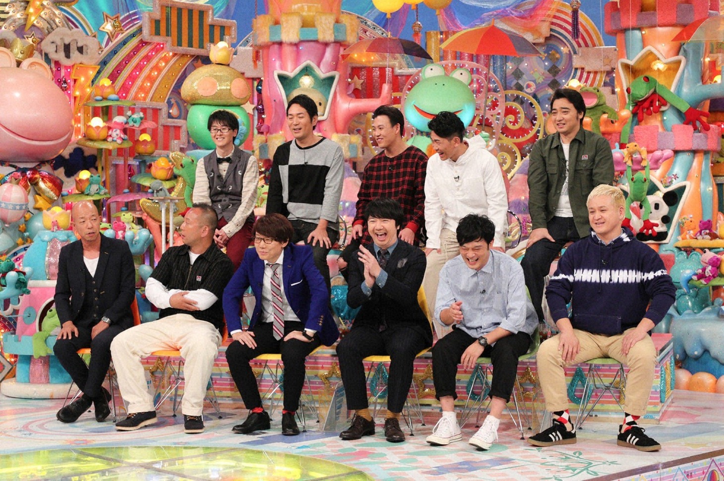 「アメトーーク！」の「相方向上心ない芸人」企画に出演する5組。(c)テレビ朝日