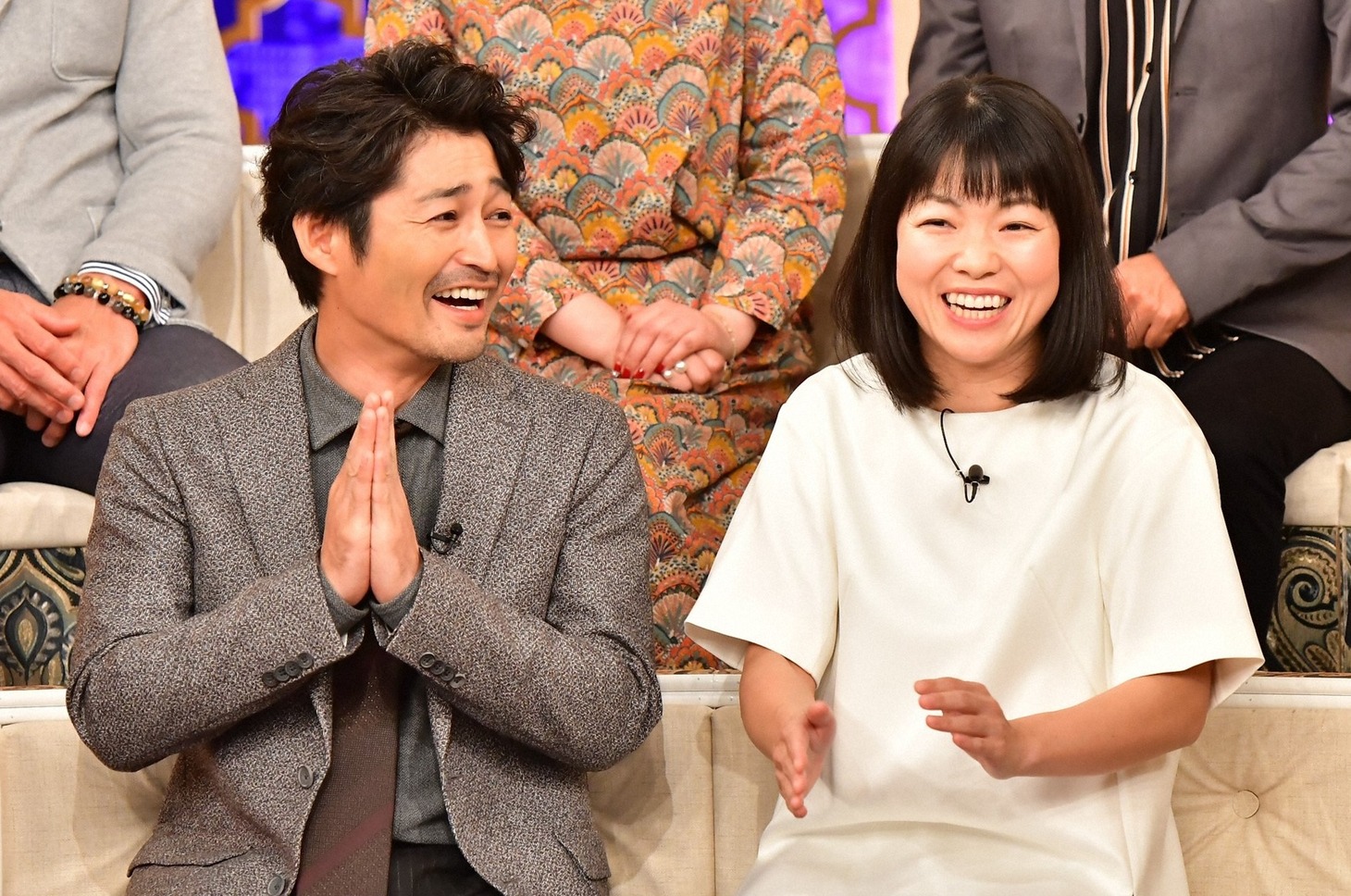 （左から）安田顕、イモトアヤコ。(c)TBS