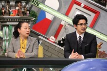 （左から）いとうあさこ、大野拓朗。(c)フジテレビ