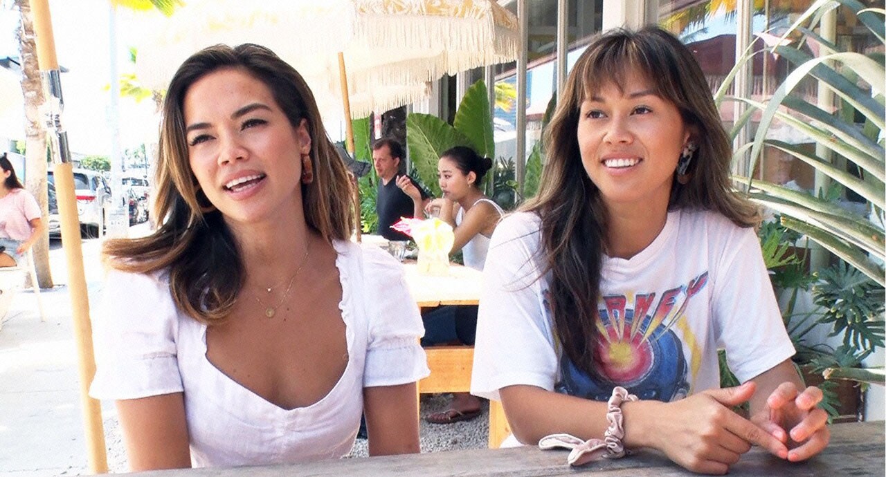 ハワイの人気スイーツ店「ARVO」を経営しているディクシー＆ケイシー。(c)テレビ東京