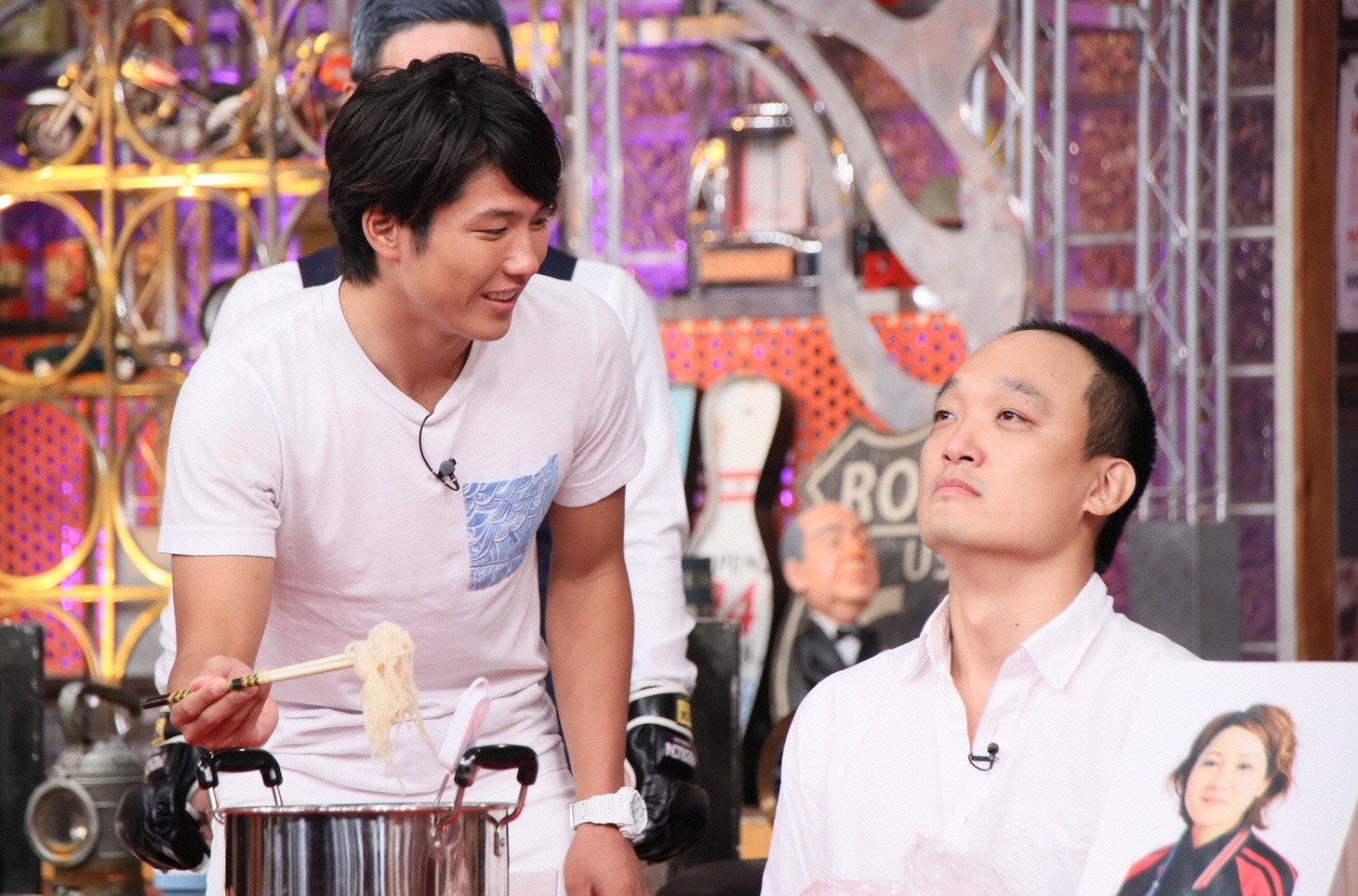 「ウチのガヤがすみません！」のワンシーン。(c)日本テレビ