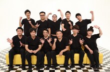 「中川家＆コント」の出演者たち。(c)BSフジ