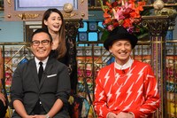 「踊る踊る踊る！さんま御殿 秋の女子アナVS女芸人 イケメン＆美女大漁祭」のワンシーン。(c)日本テレビ