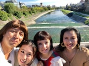 「徳井と京都好き女子の物件巡り！」に参加する（左から）チュートリアル徳井、雛形あきこ、千秋、池上季実子。(c)日本テレビ