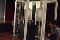 シューティング対決の的。