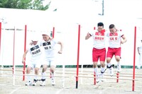 ハナコの秋山と岡部、チョコレートプラネット。(c)TBS