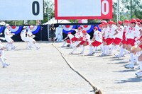 「陣取り綱引き」(c)TBS