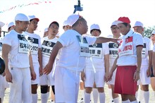 「リンカーン芸人大運動会2018」で、出川哲朗がダウンタウン浜田に詰め寄るワンシーン。(c)TBS
