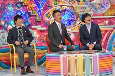 (左から)オードリー若林、雨上がり決死隊。(c)テレビ朝日