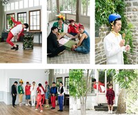 「smarby」内の画像に写る芸人たち。