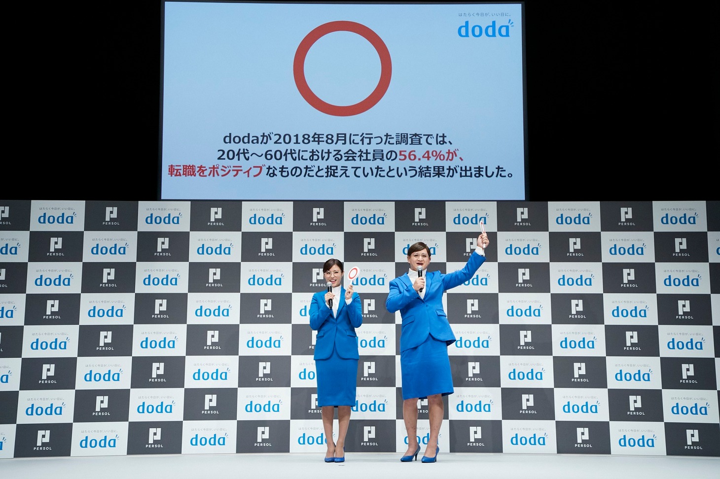 左から深田恭子、ガリットチュウ福島。