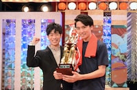 「平成30年度 NHK新人お笑い大賞」大賞を受賞したGパンパンダ。