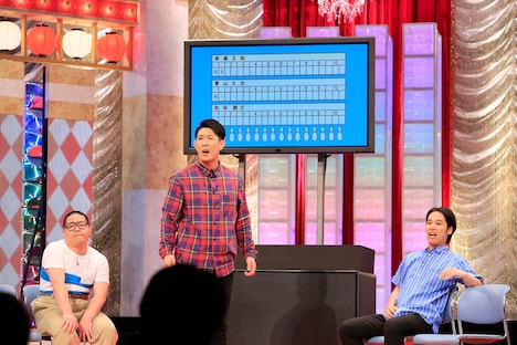 2本目のコントを披露するネルソンズ。(c)NHK