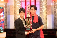 「平成30年度 NHK新人お笑い大賞」大賞のGパンパンダ。(c)NHK