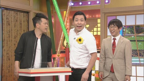 （左から）雨上がり決死隊・宮迫、インディアンス。(c)CBC