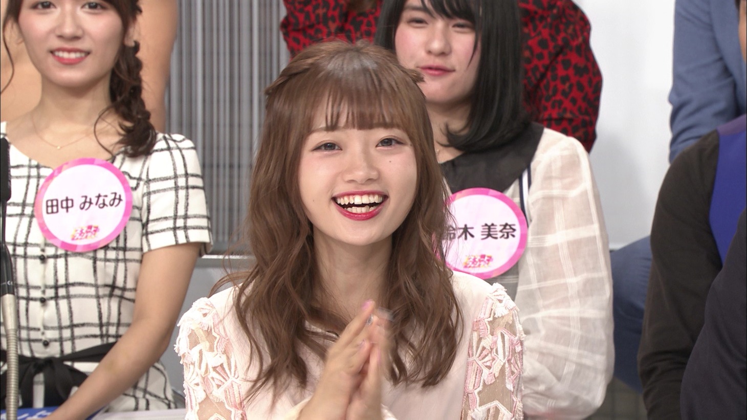 「スマートフォンデュ」に出演する中井りか。(c)テレビ朝日