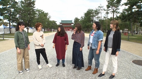 「ゆりの小町presents おんな芸人・京都美ューティーツアー」のワンシーン。(c)読売テレビ