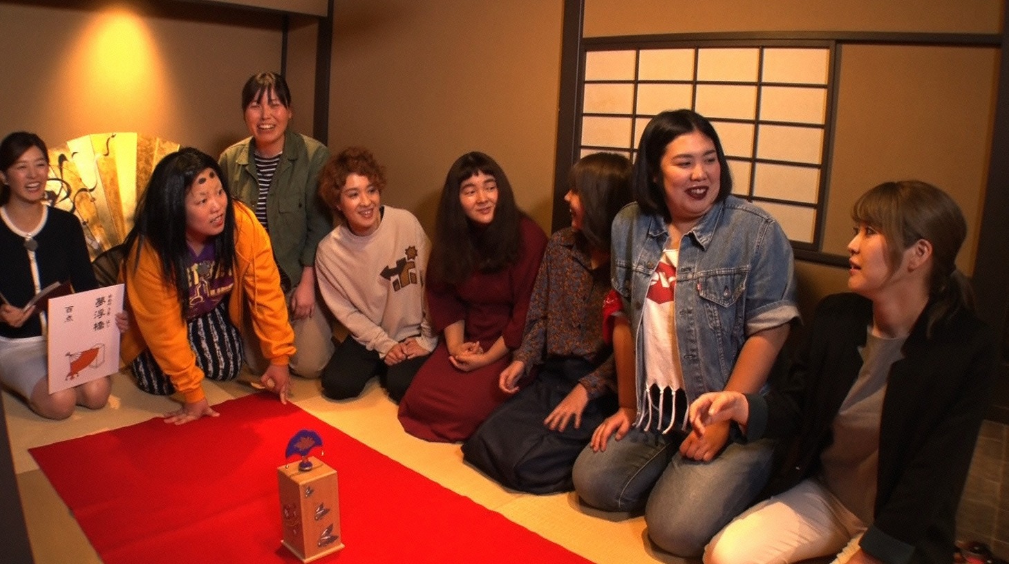 「ゆりの小町presents おんな芸人・京都美ューティーツアー」のワンシーン。(c)読売テレビ