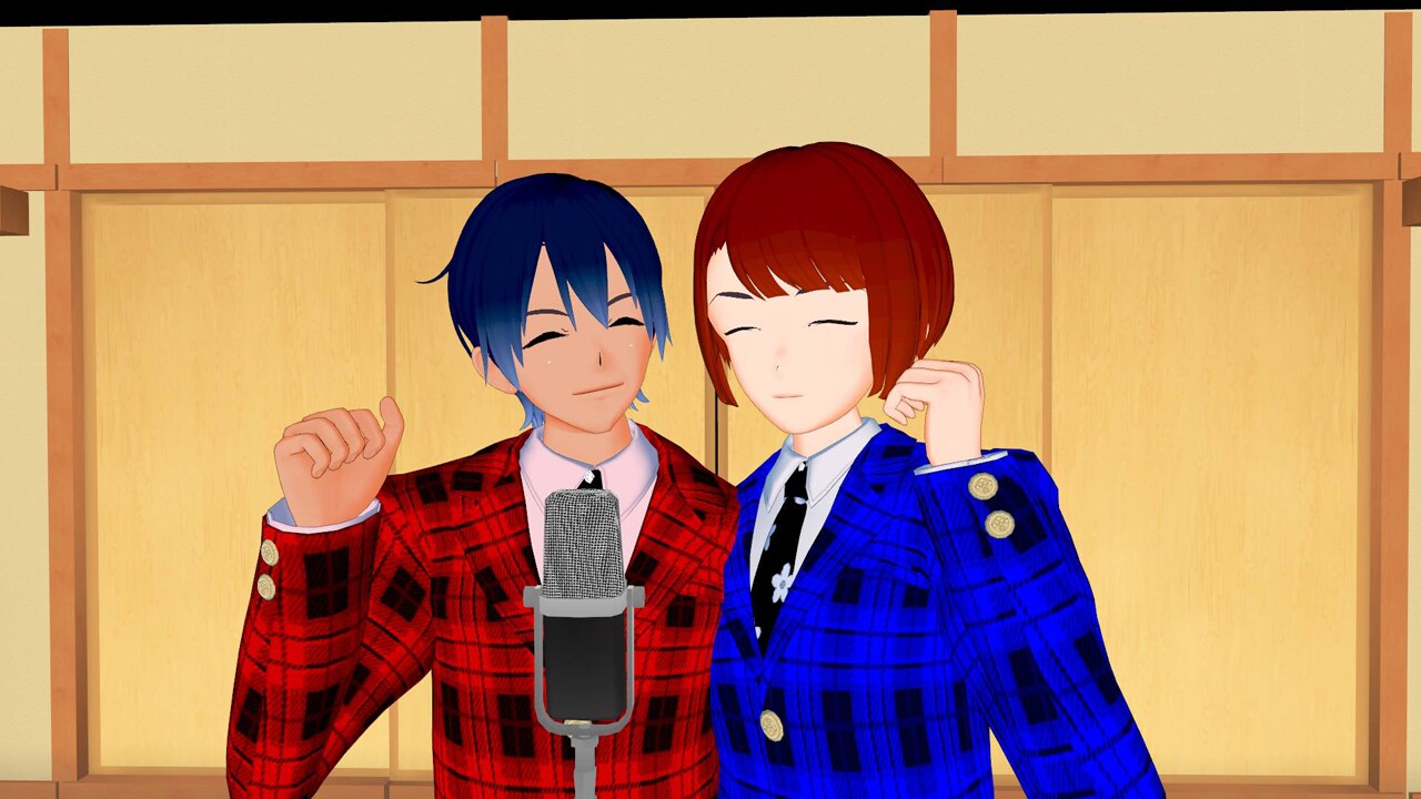 デビュー当時をイメージしたアメザリVTuber、道頓堀角座で生の漫才ライブ