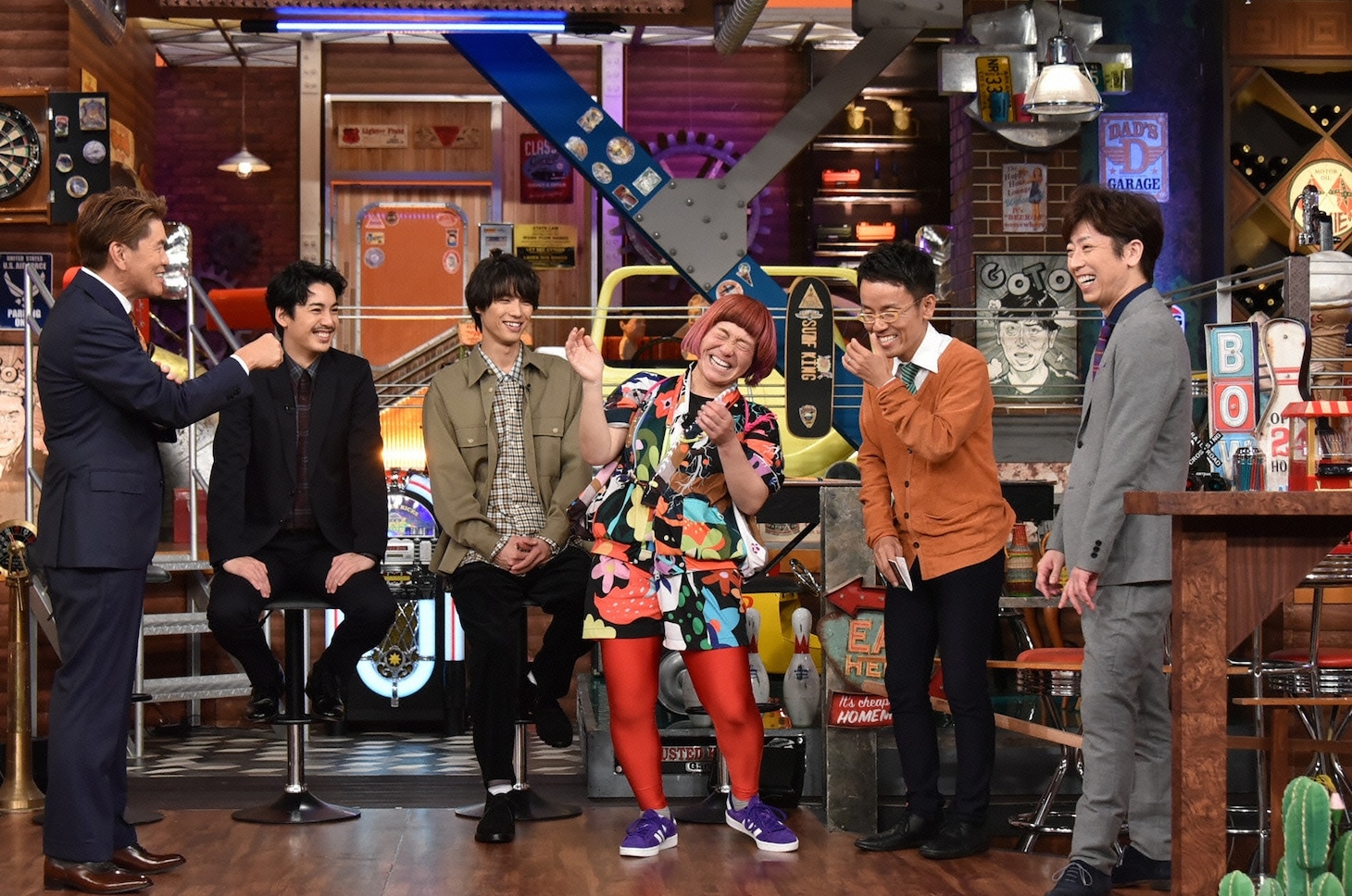 「ウチのガヤがすみません！」のワンシーン。(c)日本テレビ