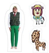 「くっきーけいば展」展示パネルのイメージ。