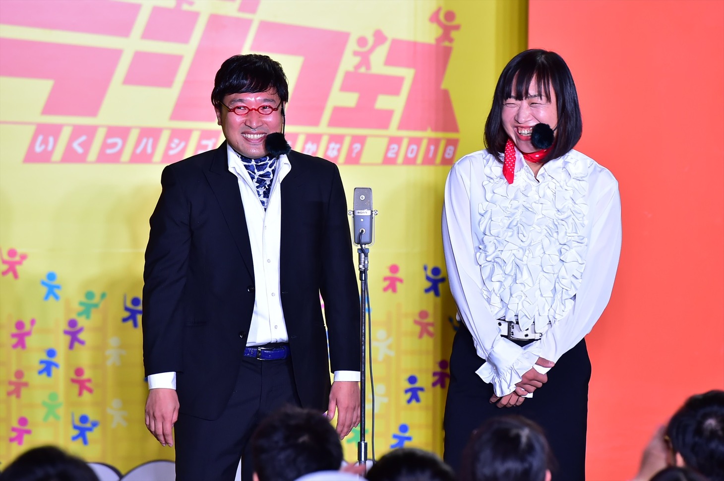 「不毛な議論ネタフェス」で長尺漫才を披露した南海キャンディーズ。(c)TBSラジオ