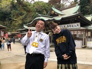 （左から）アンタッチャブル山崎、鈴木砂羽。(c)テレビ朝日