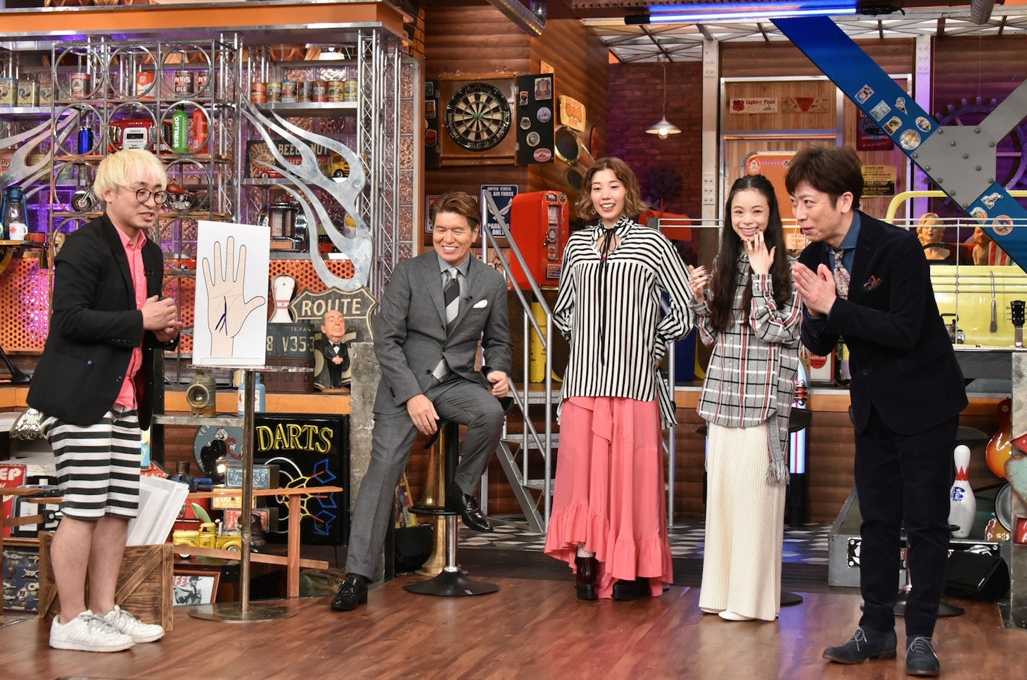 「ウチのガヤがすみません！」のワンシーン。(c)日本テレビ