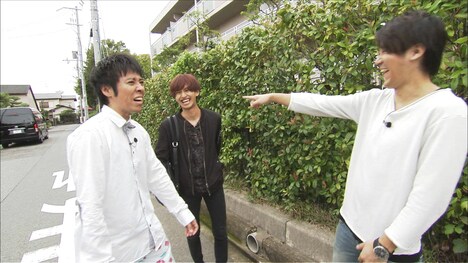 スマイルのロケのワンシーン。(c)ABC