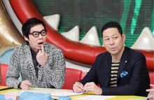 左から今田耕司、東野幸治。