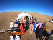 モンゴルの様子。(c)中京テレビ