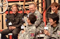 「戦闘車」シーズン2配信記念記者発表会の様子。